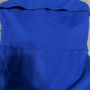 Strapless Blue Jumpsuit